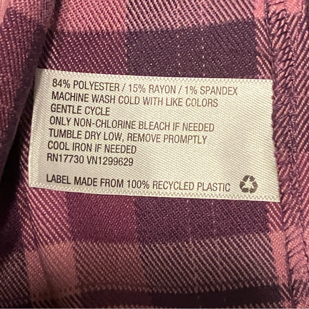 Purple & Pink Plaid Pleated Schoolgirl Skirt - Picture 8 of 12